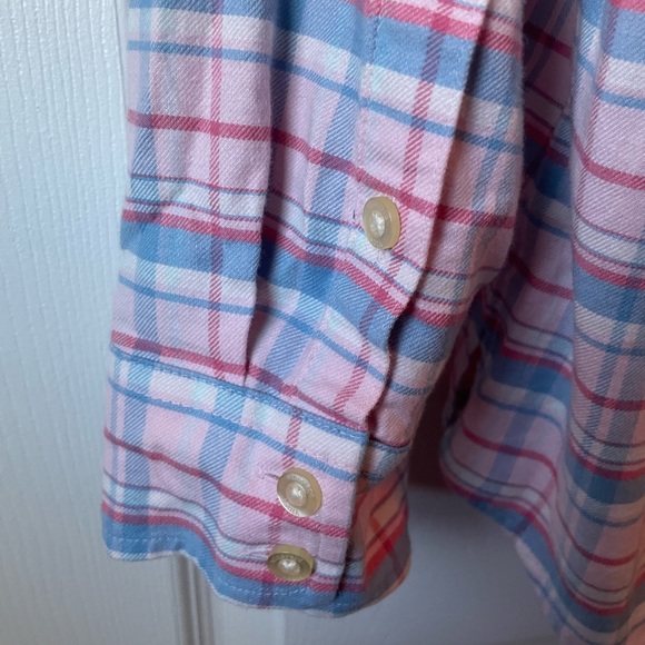 NWT Vineyard Vines Plaid Chilmark Relaxed Button-Down Shirt - size 16 - Picture 9 of 9